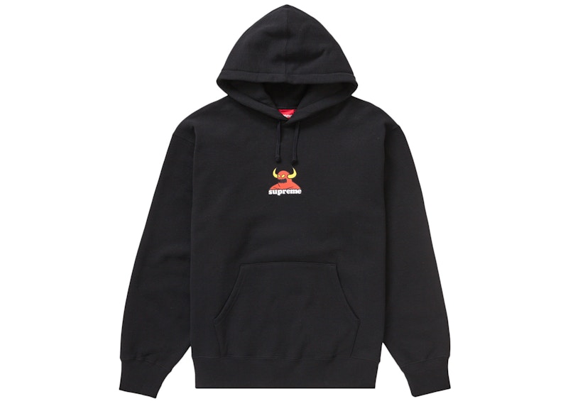 Supreme Toy Machine Hooded Sweatshirt Black Men's - SS24 - US
