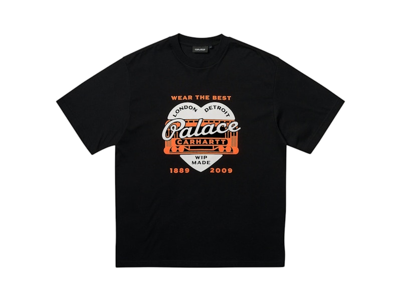Palace Carhartt WIP Heart T-Shirt Black Men's - FW24 - US