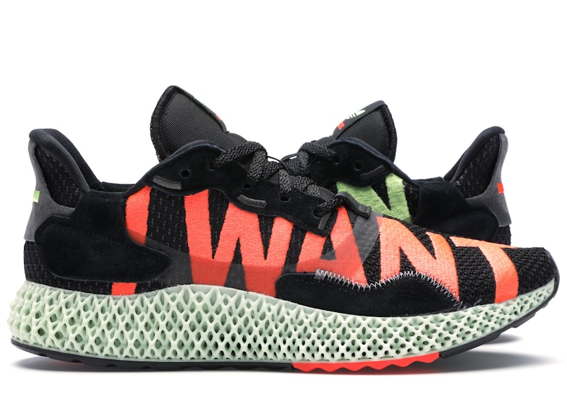 adidas ZX 4000 4D I Want I Can Black メンズ - EF9625 - JP
