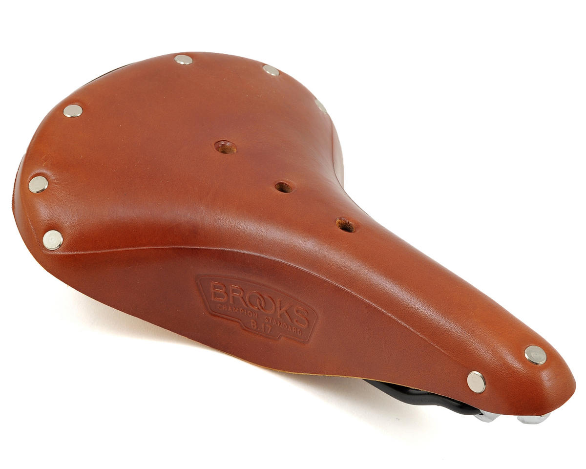 Brooks B17 Saddle (Honey) (Black Steel Rails) (170mm