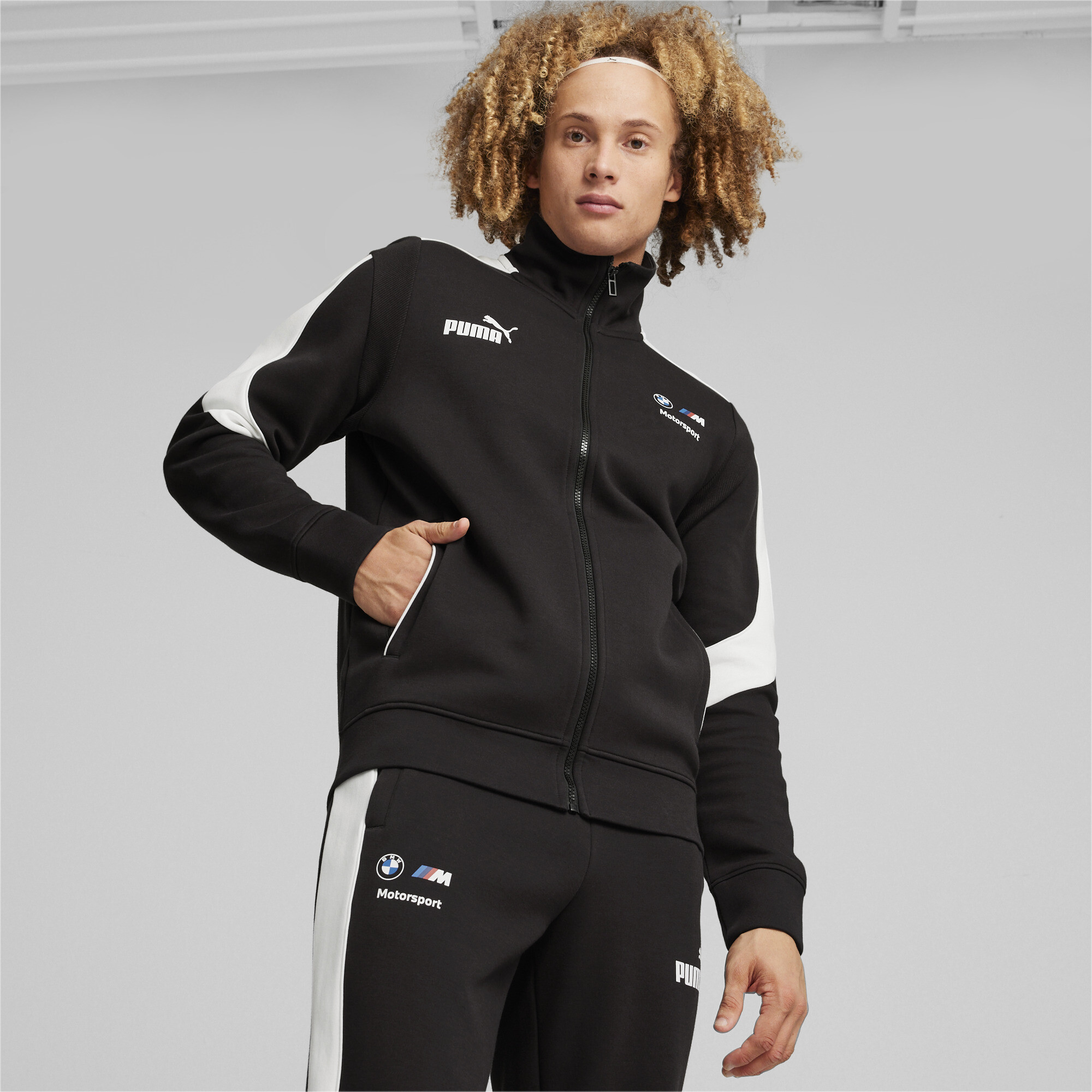 BMW M Motorsport MT7+ Track Jacket | BMW Motorsport | PUMA