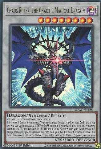 Chaos Ruler, the Chaotic Magical Dragon (Synchro Monster) - Yu-Gi