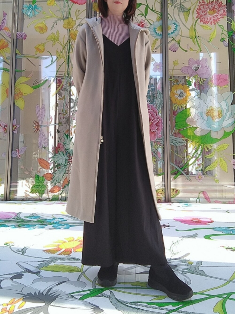 SLOBE IENA（スローブイエナ）の「HAMILTONフードロングコート