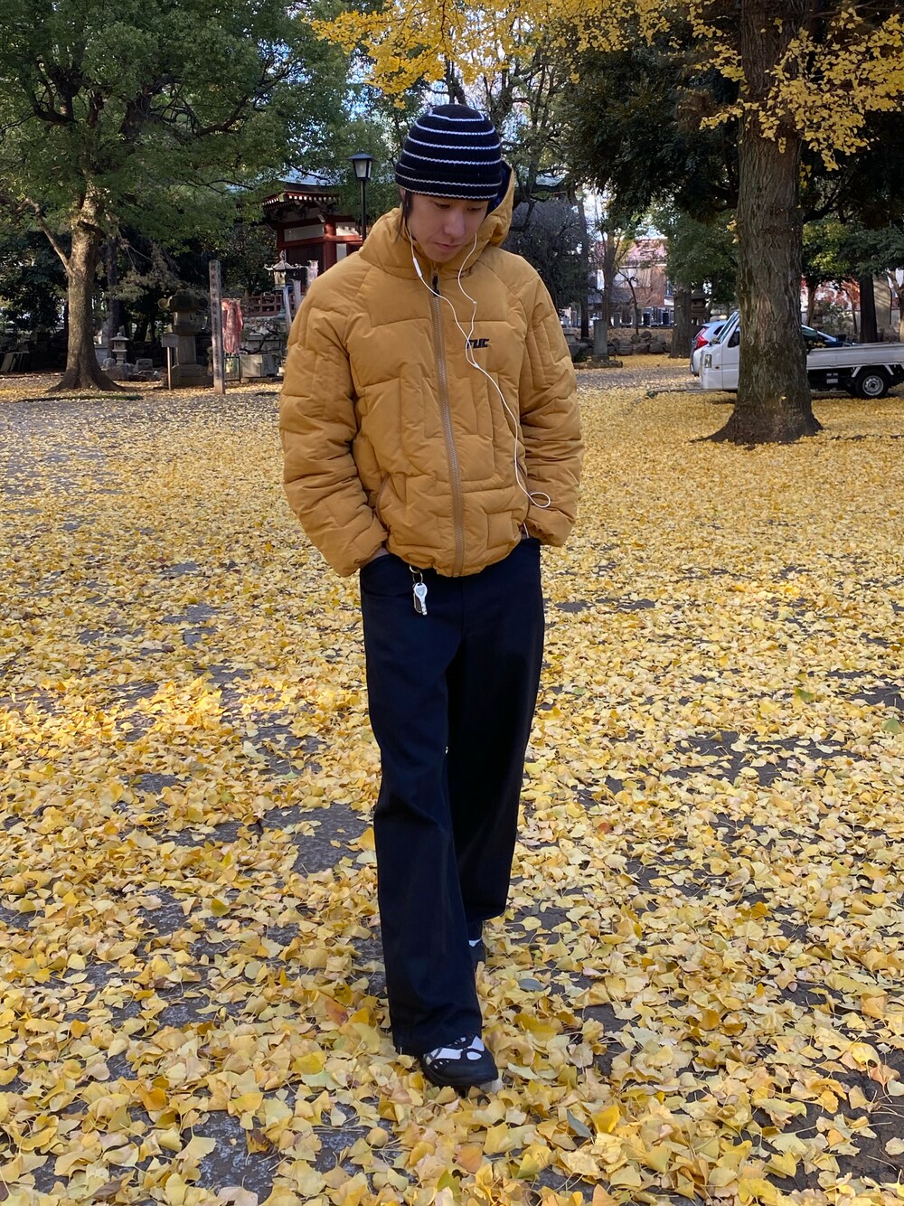 NOAH（ノア）の「Core Logo Stripe Beanie（ニットキャップ/ビーニー