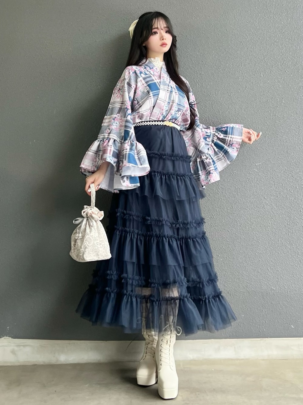 Lovilyn（ラヴィリン）の「セパレート浴衣(帯セット)（浴衣）」 - WEAR