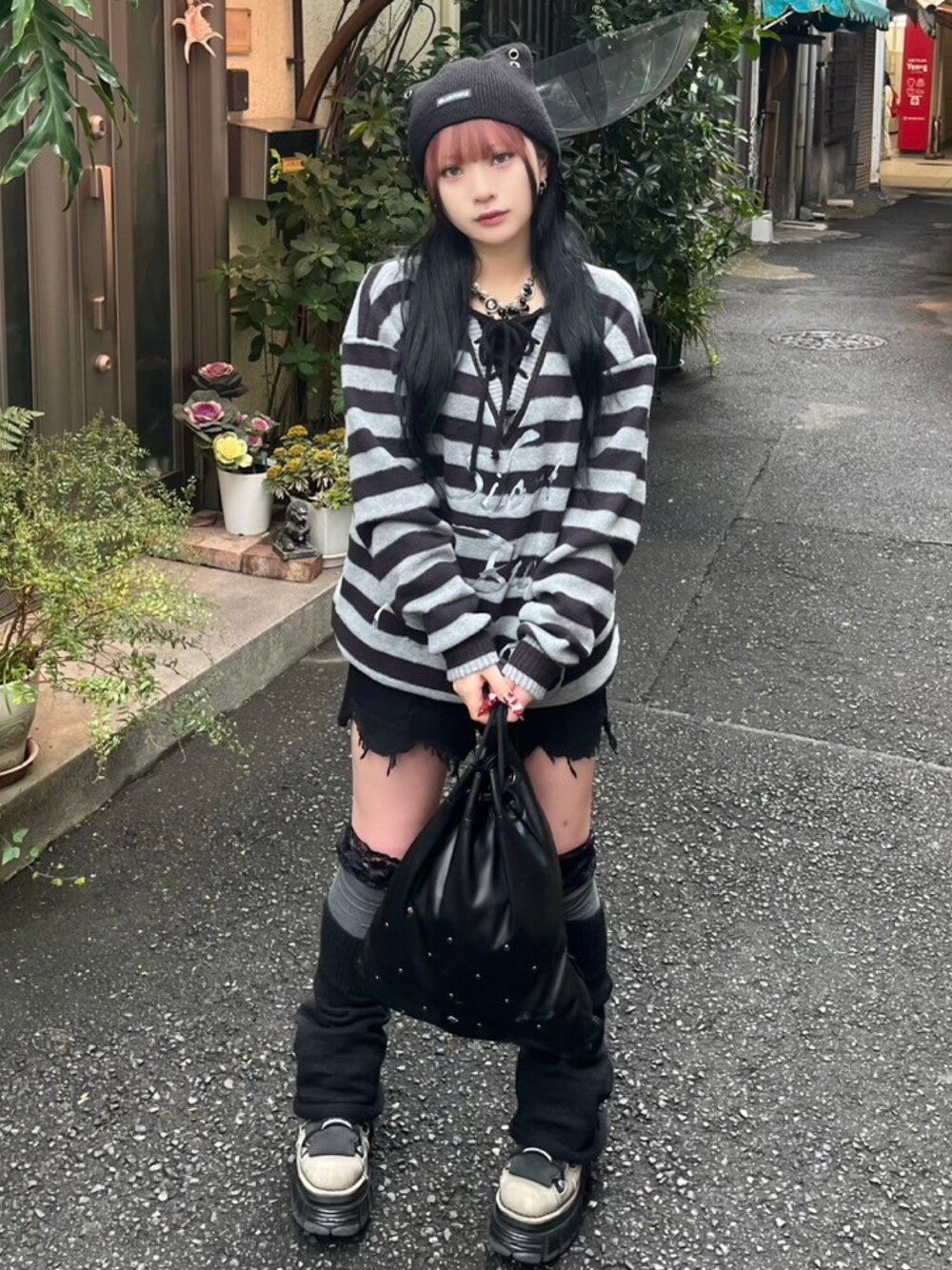 BLACKPURPLE（ブラックパープル）の「【BLACK PURPLE】Mew-Mew Cat