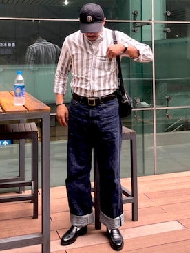 BUTCHER PRODUCTSのトップスを使った人気ファッションコーディネート