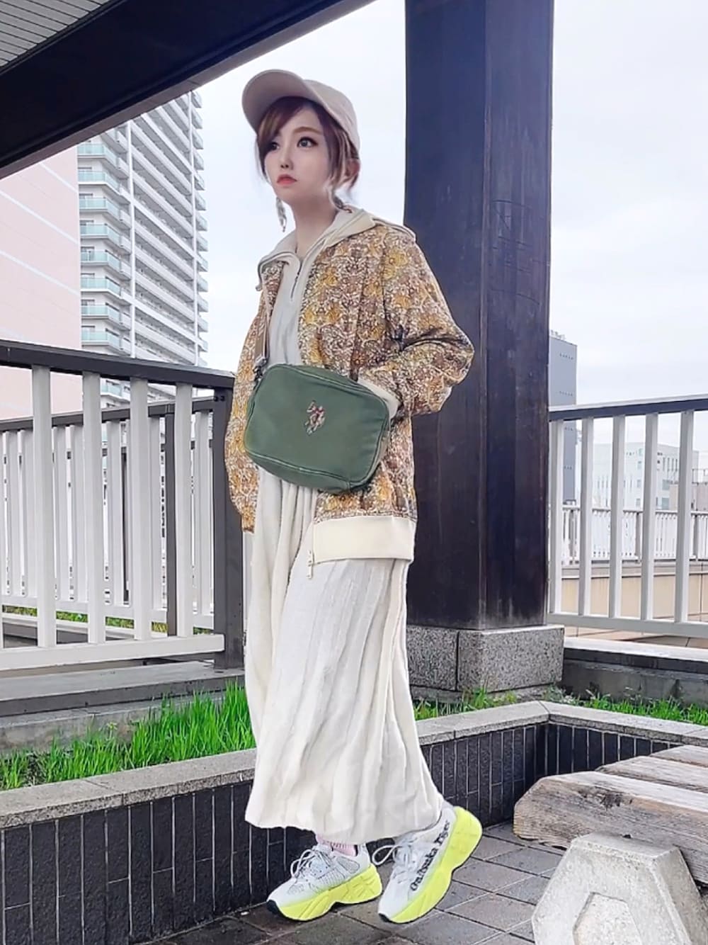 Onitsuka Tiger（オニツカタイガー）の「PRINTED TRACK TOP / プリン