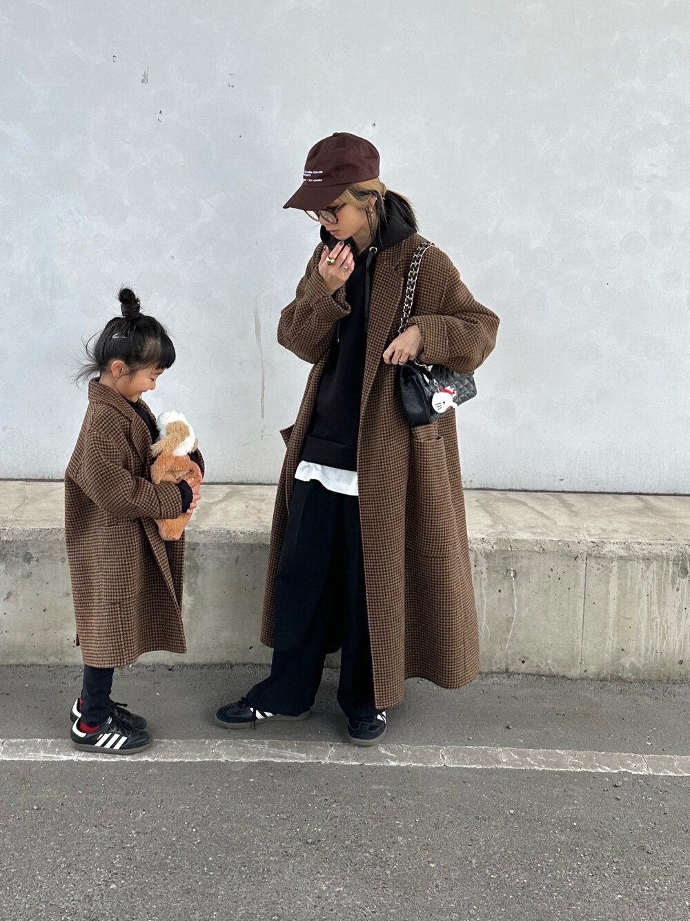 TODAYFUL（トゥデイフル）の「オーバーチェックコート(KIDS