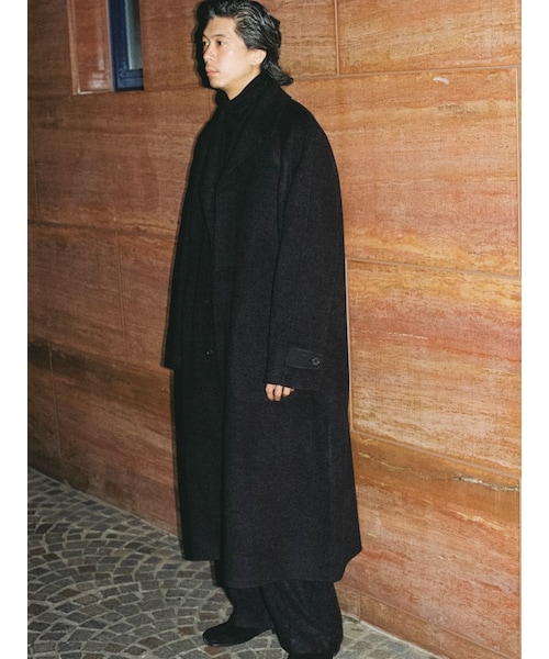 LIDNM（リドム）の「STRECCAN REVER COAT（チェスターコート）」 - WEAR