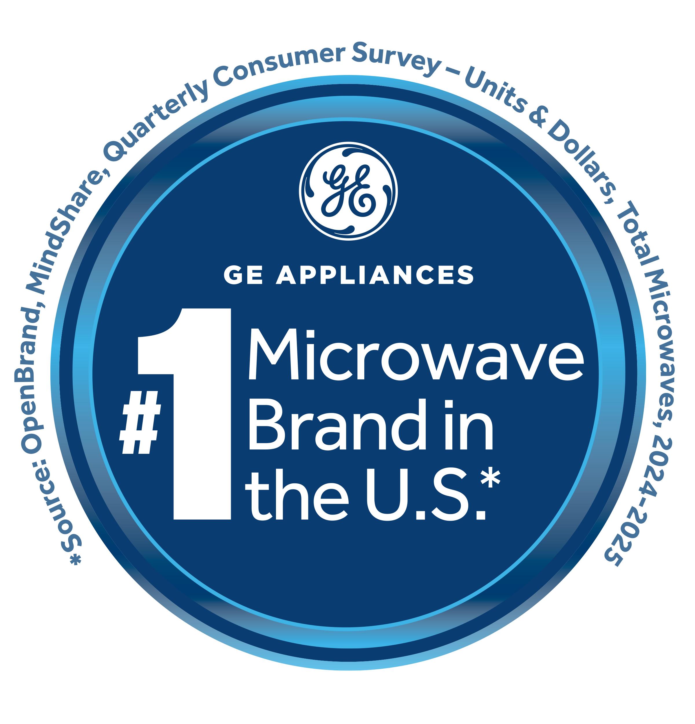 GE JVM6175DKBB 1000 Watt Black 30