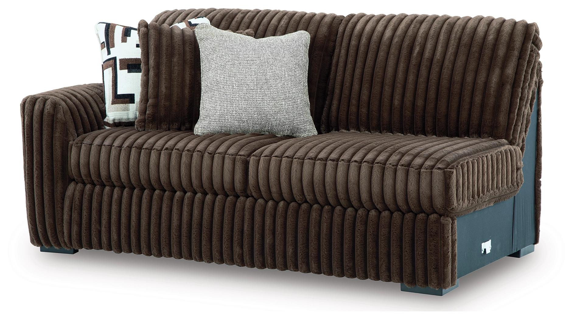 ASHLEY FURNITURE Midnight-madness Left-arm Facing Sofa 9810466