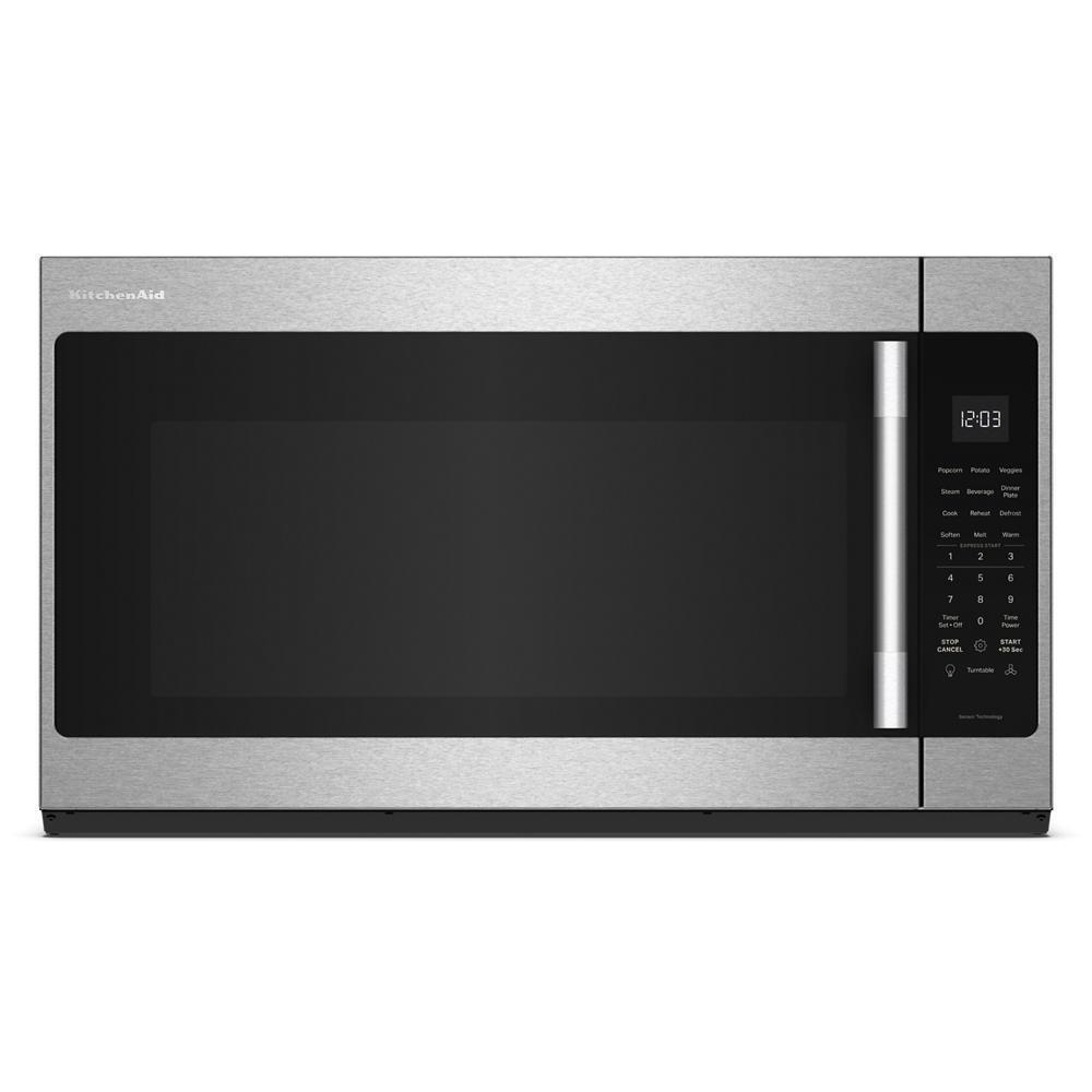 KITCHENAID 2.1 Cu. Ft. Microwave Hood Combination with a Handle