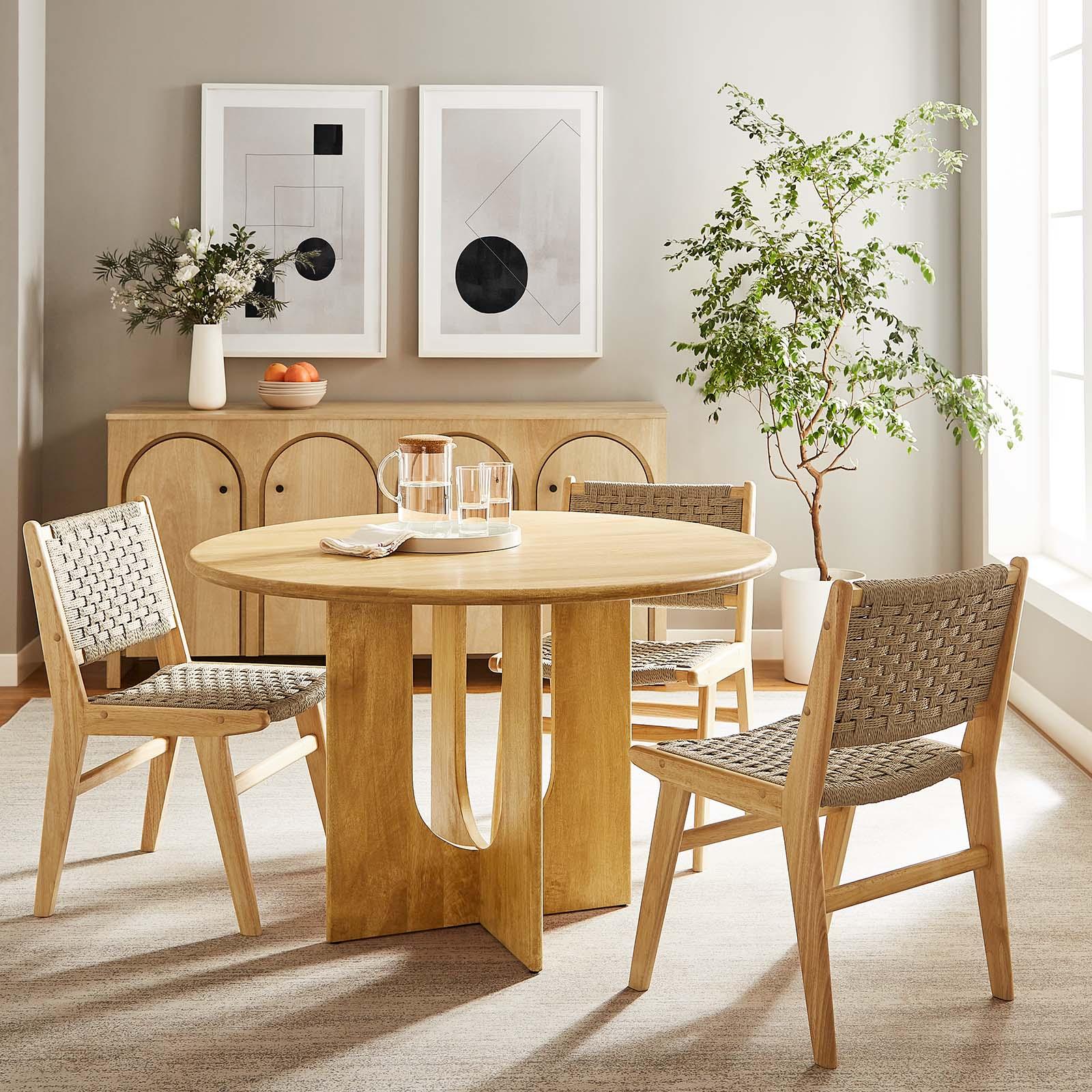 Modway, Rivian Round Dining Table | Zola