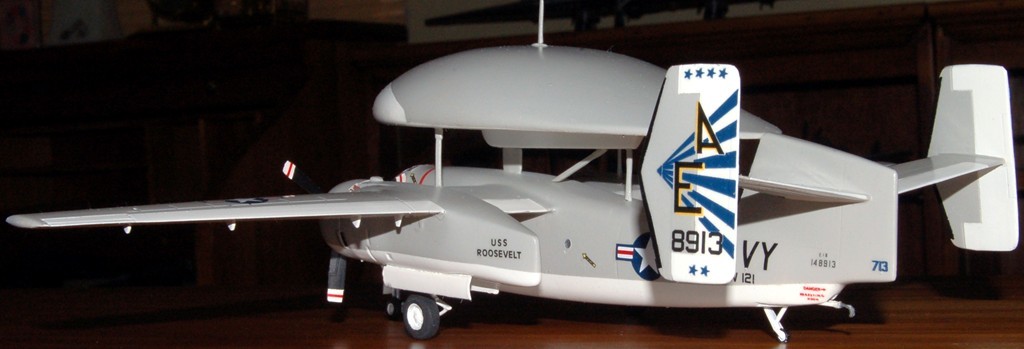 Mach 2: Grumman E-1B Tracer w/ a little help from Hasegawa 1/72