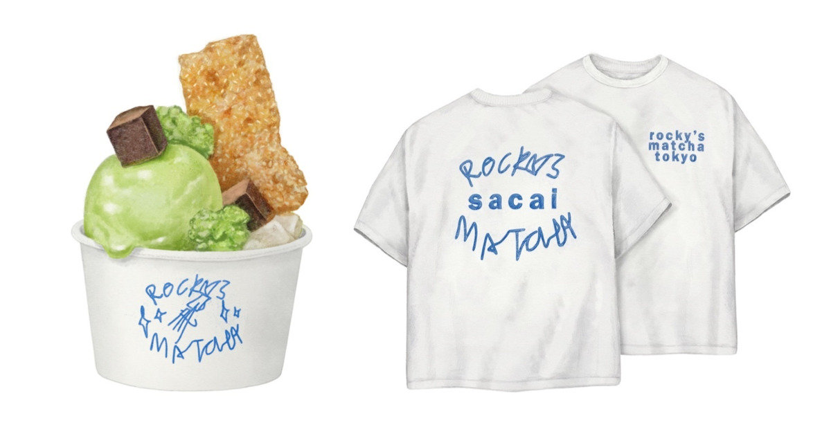 sacai】とのコラボレーションアイテムも登場！ ポップアップカフェ