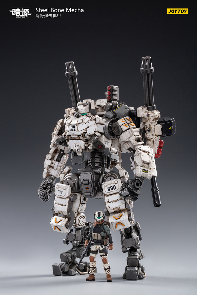 JoyToy Dark Source Steel Bone Mecha - White – Joytoy Figure
