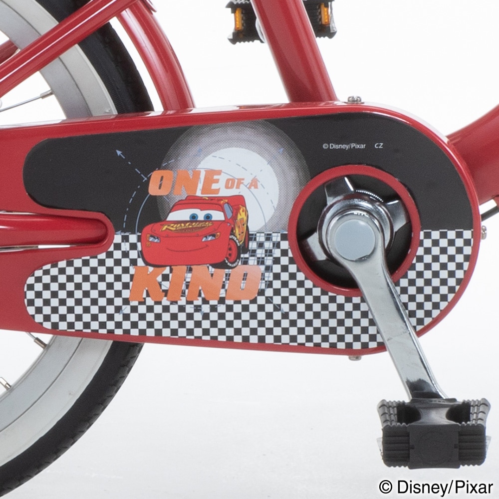自転車】ディズニー幼児車 カーズ 18インチ レッド | 子供用自転車