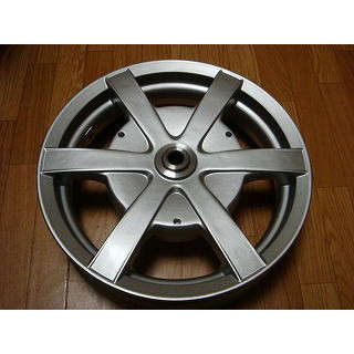 キャストホイール前後セット シルバー シグナスX - バイク