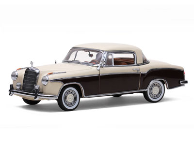 激レア サンスター製 1/18・1958 メルセデスベンツ 220SE クーペ 希少