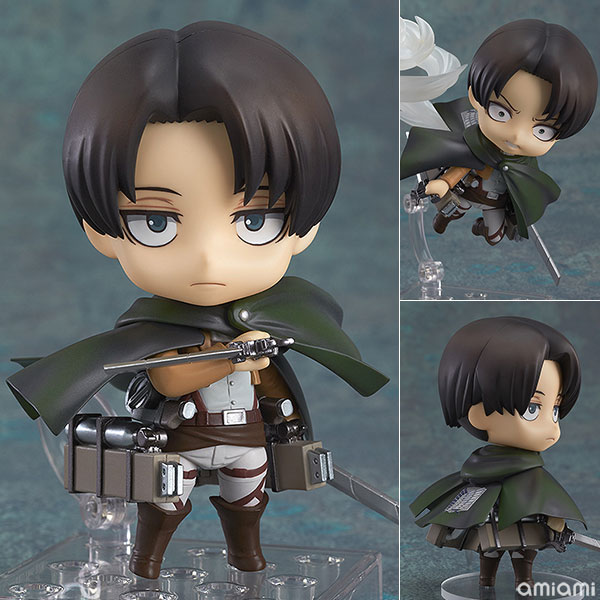 進撃の巨人】リヴァイ ねんどろいど ねんどろいどどーる 3種類 進撃の