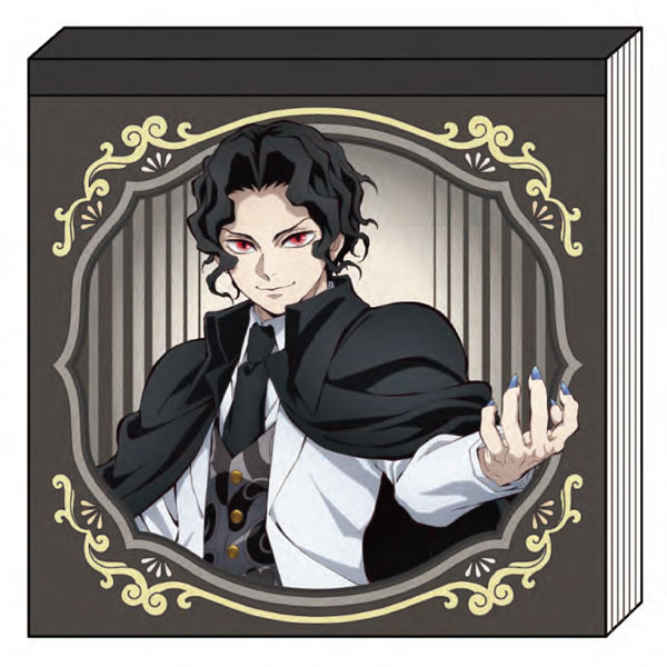 スクエアメモ 鬼滅の刃 鬼舞辻無惨[サンスター文具]《在庫切れ》