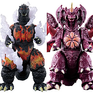 ゴジラアクションフィギュア バーニングゴジラVSデストロイア バトル