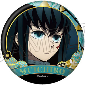 鬼滅の刃 螺鈿風シリーズ 缶バッジ Vol.4 冨岡義勇（再販）[ツインクル