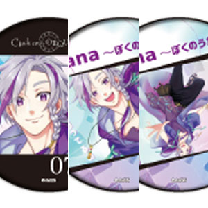 缶バッジ3個セット「Clock over ORQUESTA」02/MVデザイン 桜小路二香