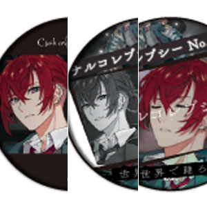 缶バッジ3個セット「Clock over ORQUESTA」02/MVデザイン 桜小路二香