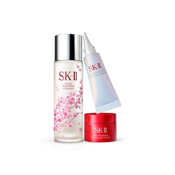 SK-II ニューライフ 桜 トライアル キット(エアリークリーム)/ 化粧水