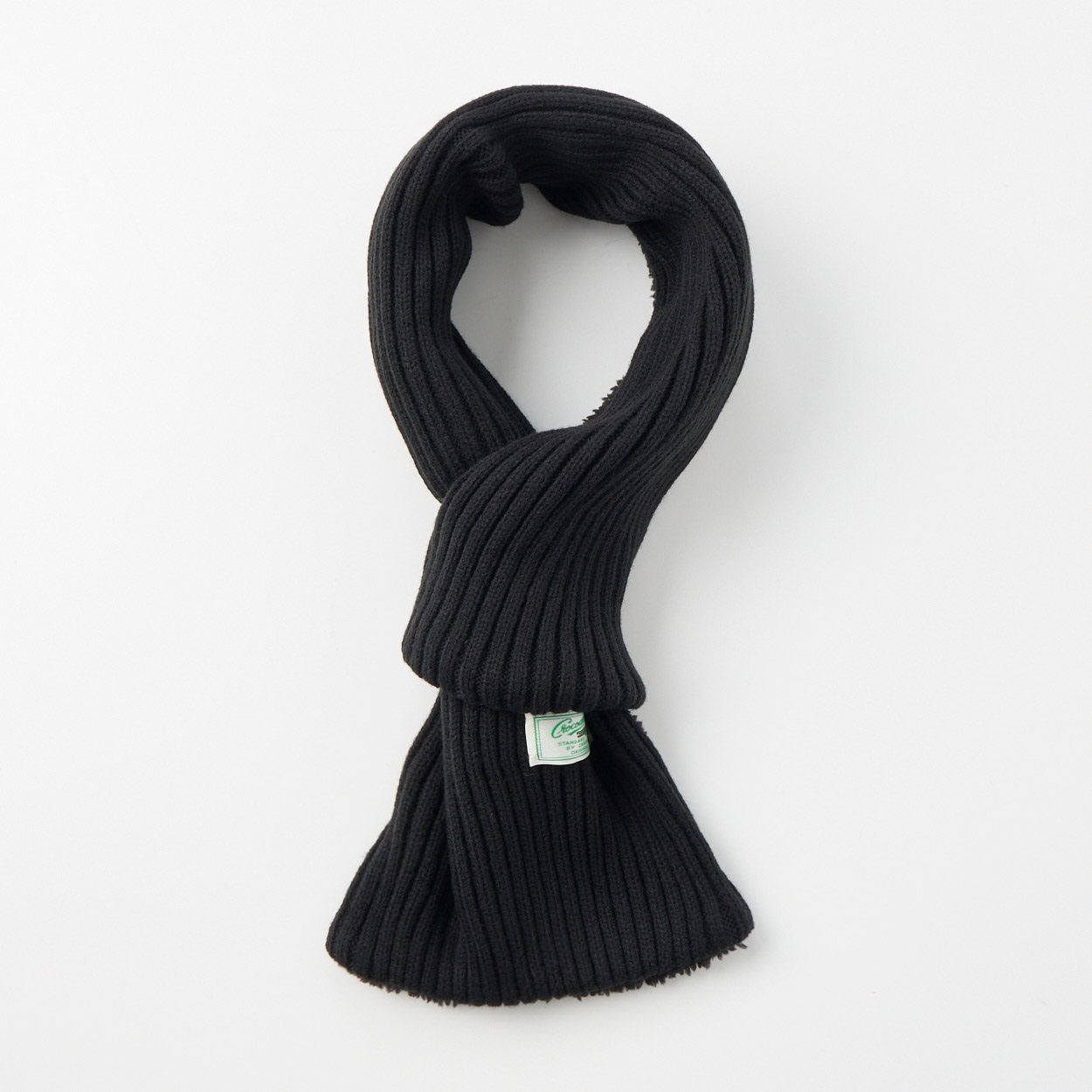 CROCODILE(クロコダイル) リブ編み差し込みマフラー メンズ | イオン