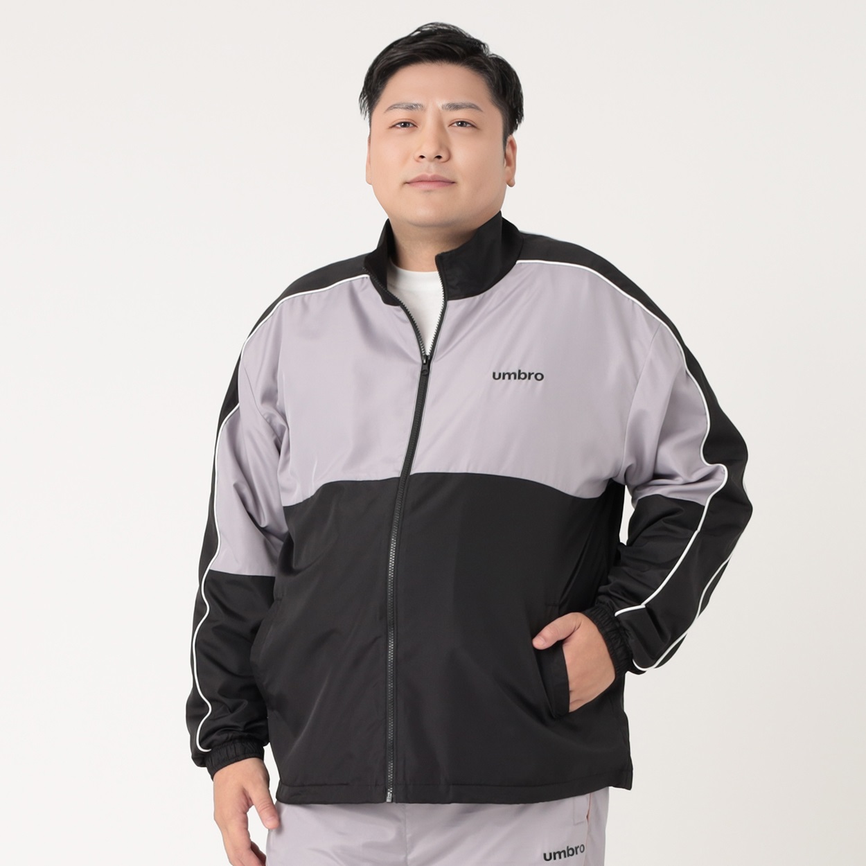 UMBRO(アンブロ) 大きいサイズ UMBRO 裏フリースウインドブレーカー