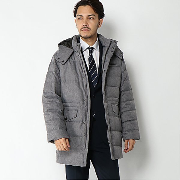 ダウンコート メンズグレーダックダウン | イオンスタイルオンライン