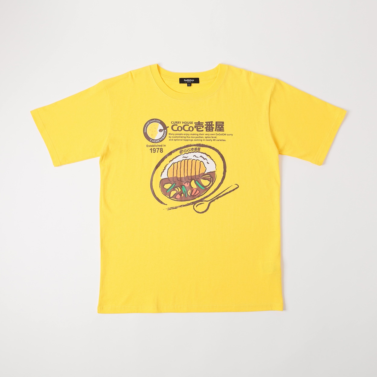 企業コラボTシャツ[CoCo壱番屋] メンズ Doublefocus(ダブル