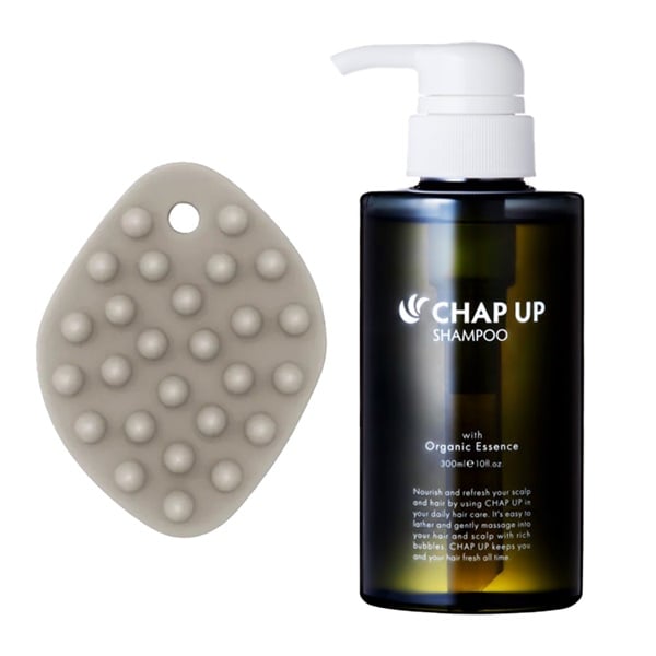 チャップアップ シャンプー &スカルプブラシ セット 頭皮ケア スカルプ