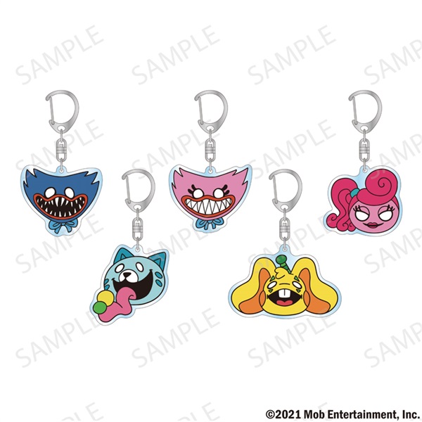 Poppy Playtime トレーディングアクリルキーホルダー（おとぼけ