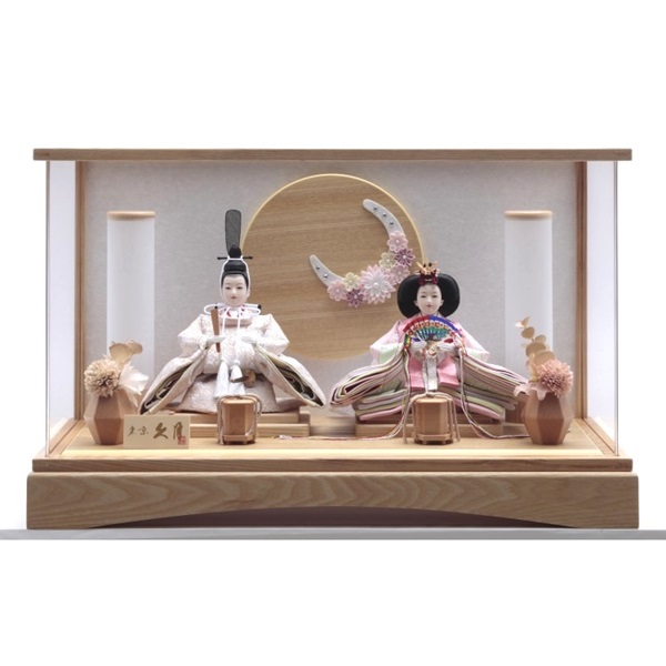 久月 親王ケース飾り「菜月」 4960282394487 ひな人形 雛人形 | イオン