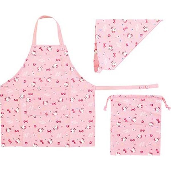 ハローキティ エプロンセット130 4901610429587 学童小物 | イオン