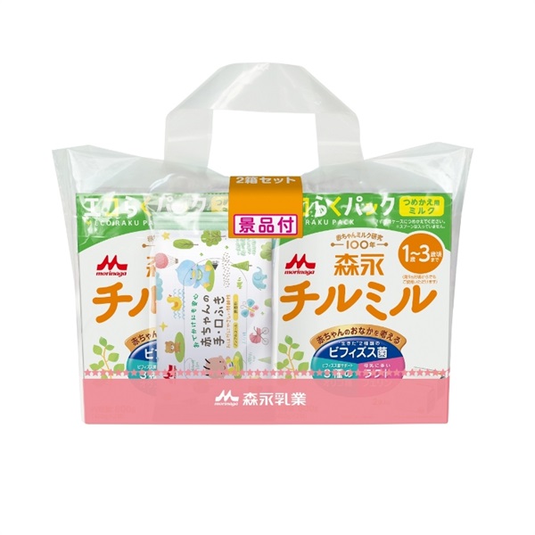 森永 チルミル エコらくパック つめかえ用 800g 粉ミルク 1歳頃
