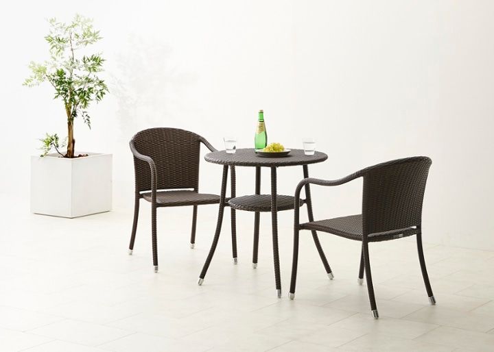 ガーデン・テーブル 700 セット チェア×2～耐久性と美しさを兼ね備えた