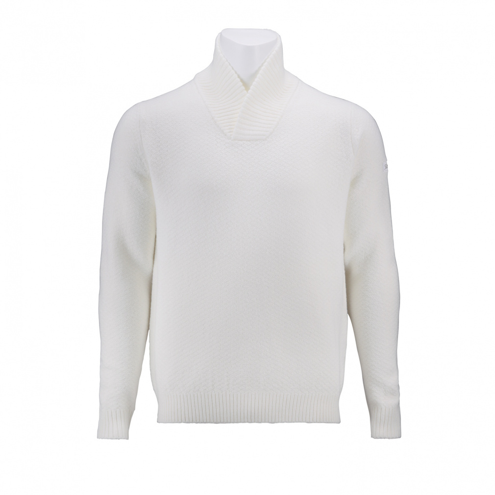 タイトリスト ゴルフウェア 長袖セーター 秋 冬 ショールカラーニット