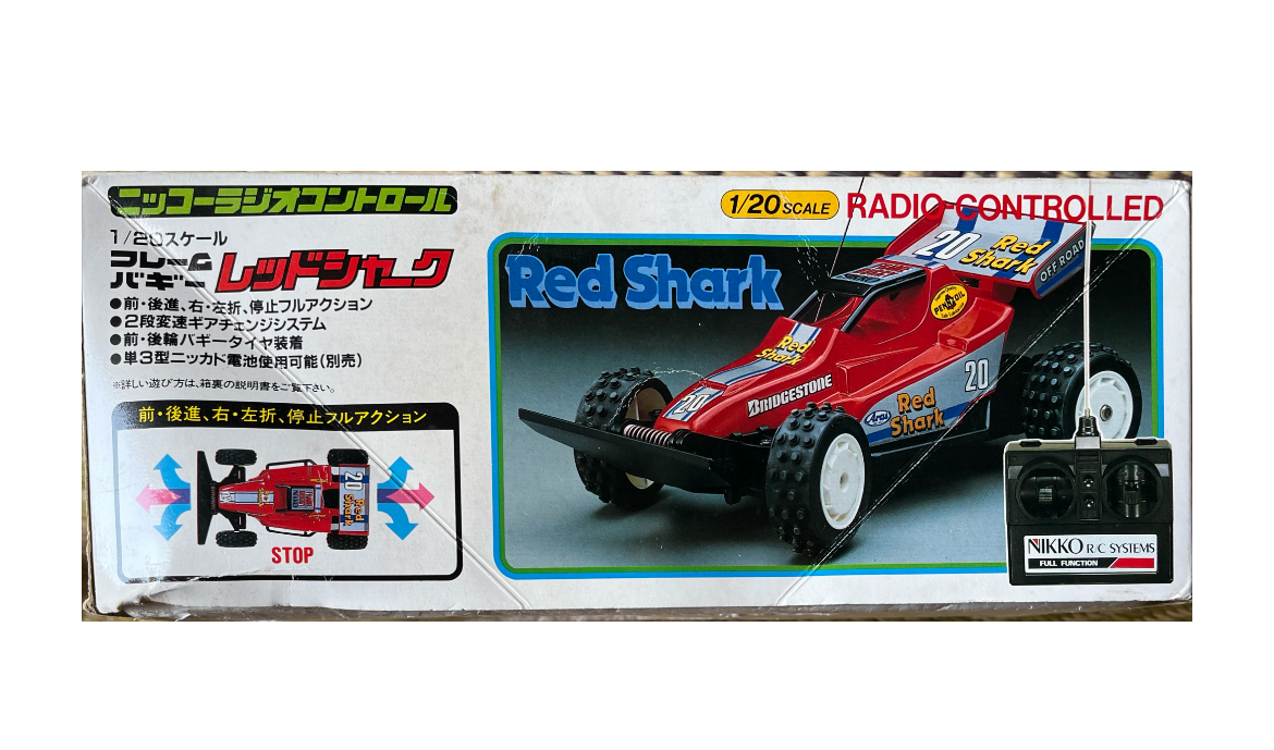 ラジコン ニッコー レッドシャーク ラジコン ニッコー レッドシャーク