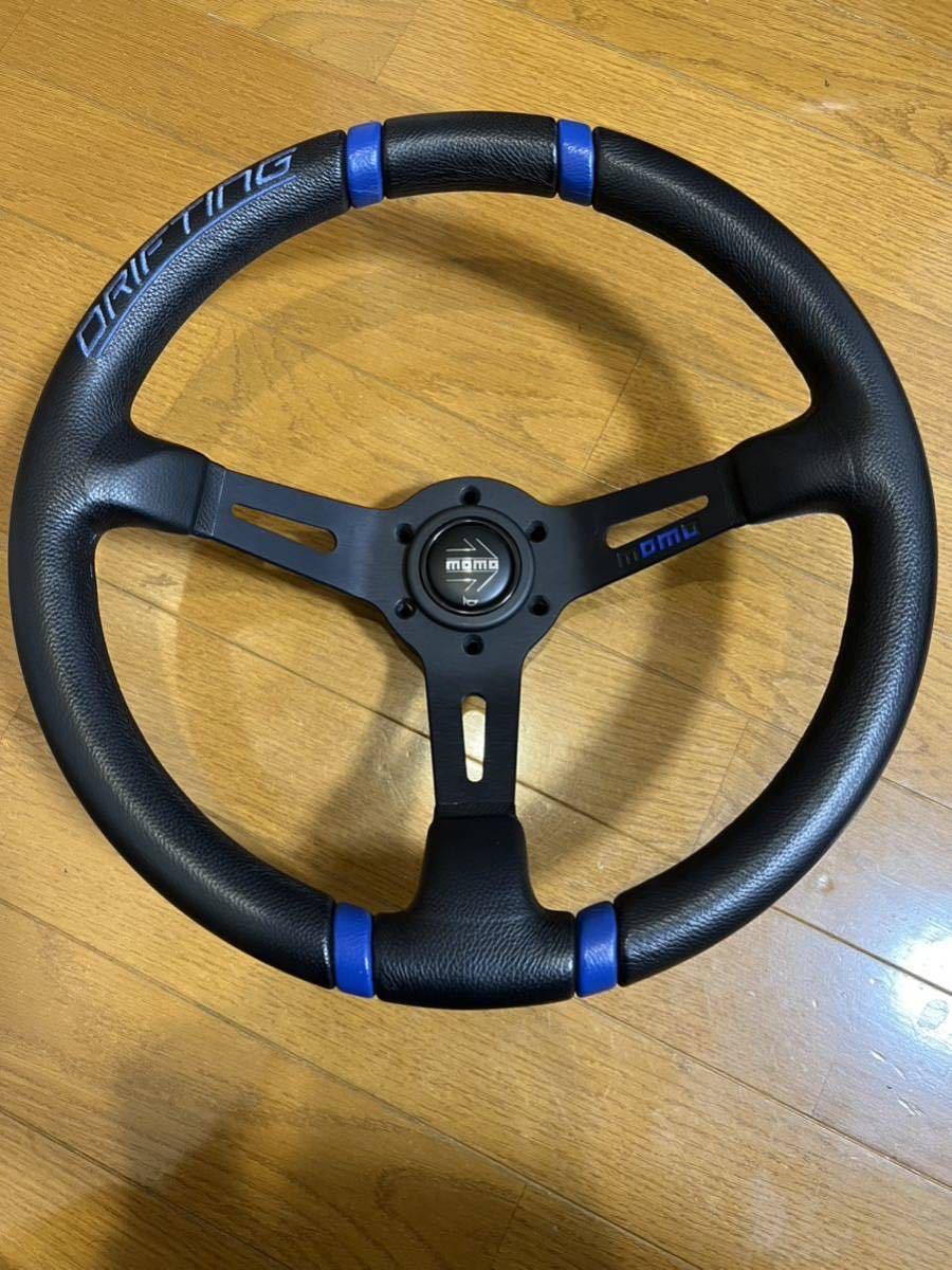 モモ ステアリング ドリフティング 35パイ ブルー MOMO DRIFTING 楽天