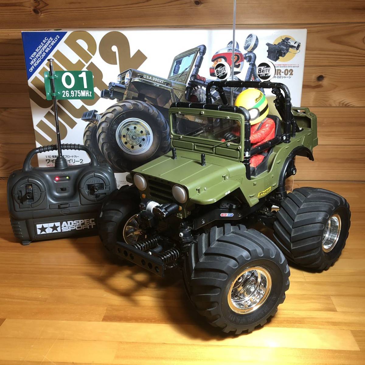 タミヤ ラジコン RC ワイルドウイリー2 WR02ジャンク タミヤ