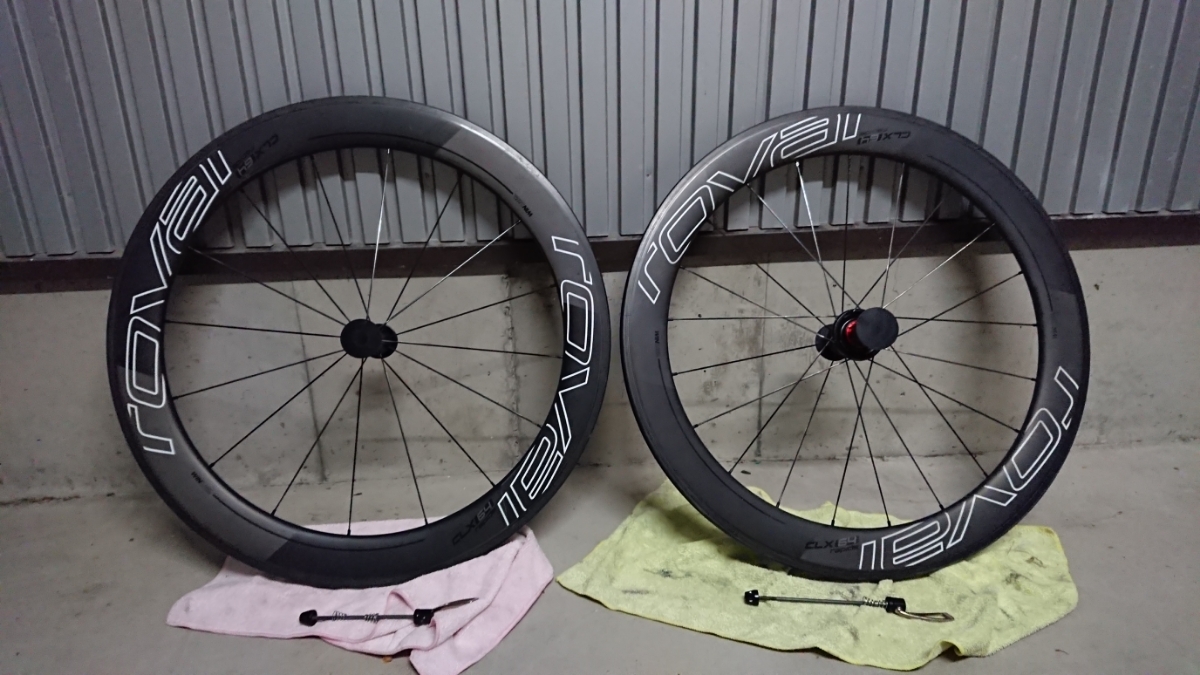 ROVAL rapide CLX64 ロヴァール クリンチャー 白ロゴ 美品の落札情報