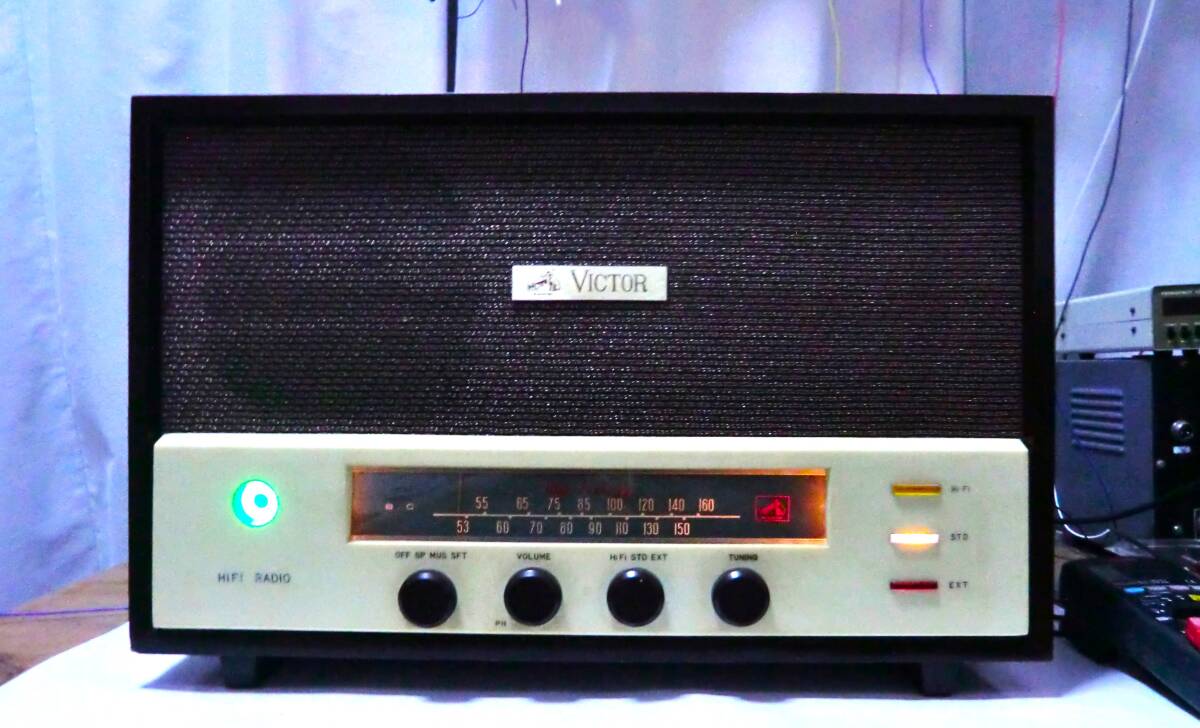 七欧通信機GT木箱真空管ラジオ 昭和レトロ bluetooth付 Yahoo