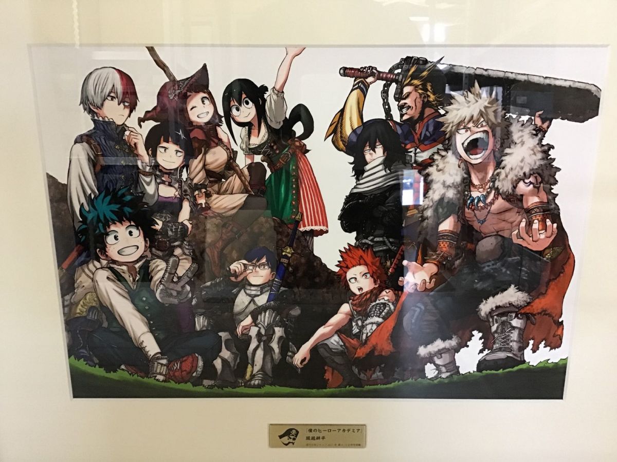 僕のヒーローアカデミア 原画展 パズル】僕のヒーローアカデミア