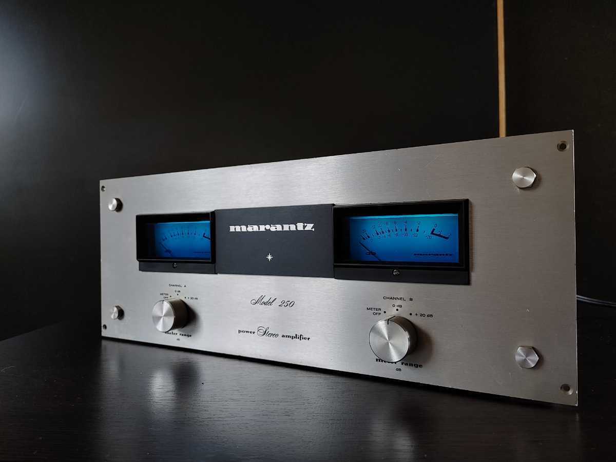 marantz model 250 マランツ パワーアンプ ヴィンテージ名機 動作品の