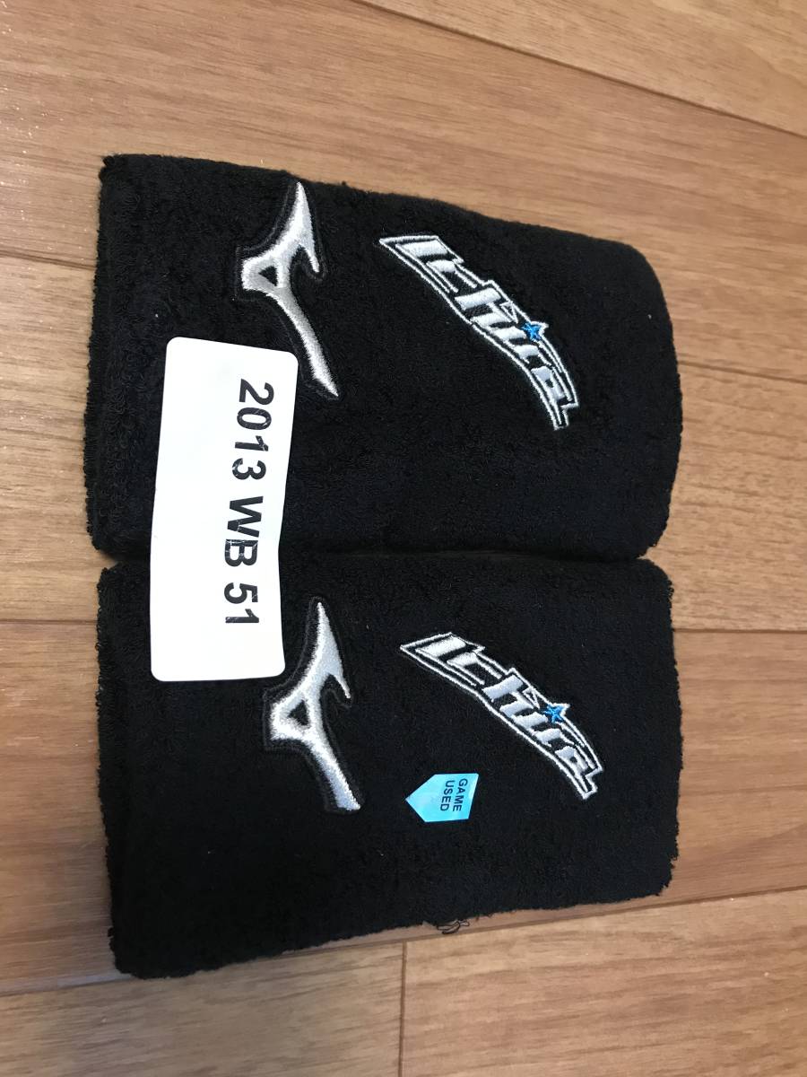 イチロー 実使用リストバンド ヤンキースイチロー 実使用リストバンド